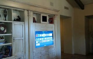custom-fitted tv